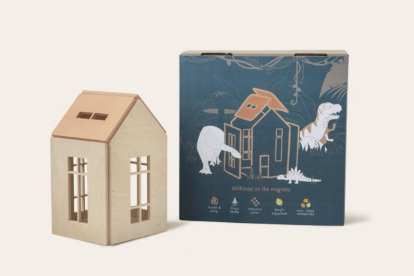 WOODEN DOLLHOUSE on the magnets M - Terra - Image 6