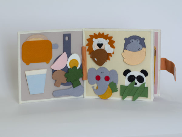 Felt Quiet Book - Tiger Cover - Image 11