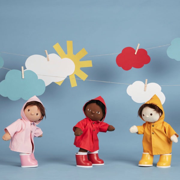 Dinkum Doll Rainy Play Set – Pink - Image 4