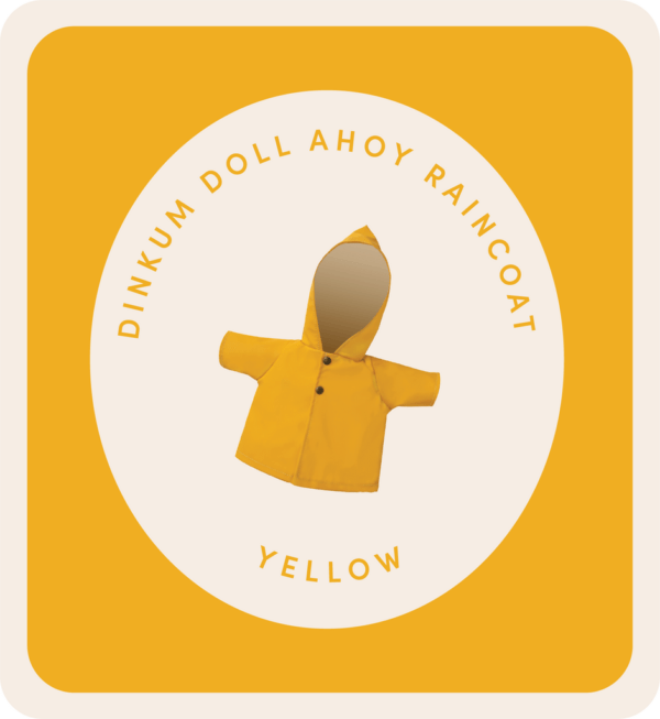 Dinkum Doll Rainy Play Set – Yellow - Image 9