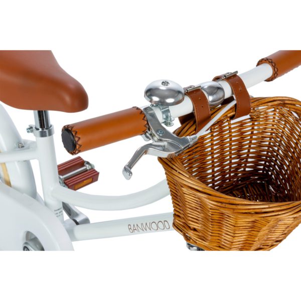 BANWOOD Classic Bicycle - White - Image 4