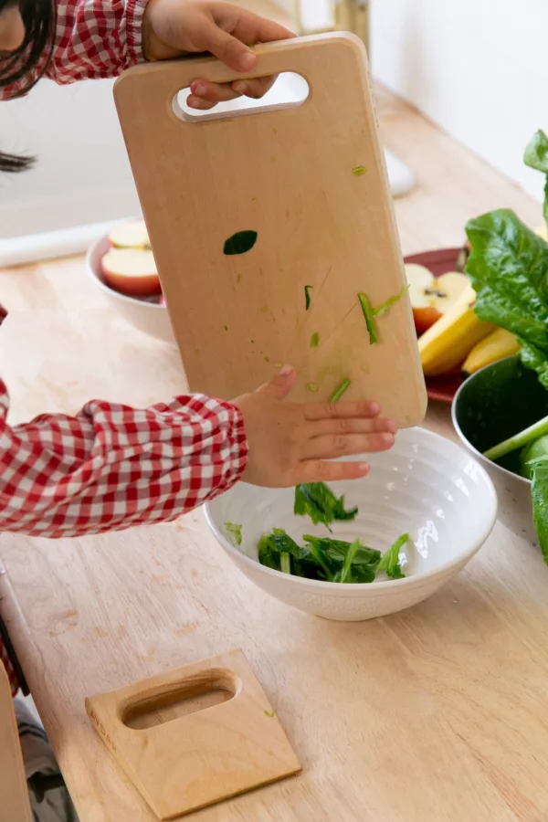 Wooden Cutting Board & Knife Set - Image 8