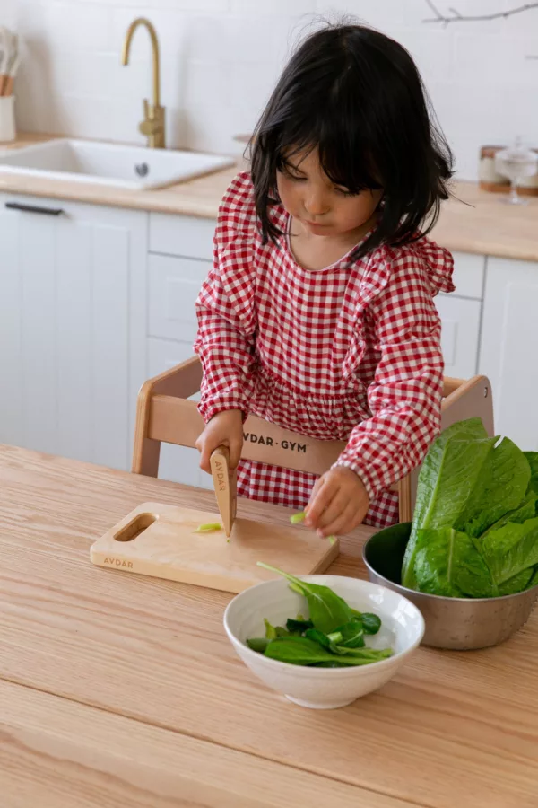 Wooden Cutting Board & Knife Set - Image 9