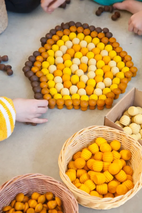 Mandala Yellow Honeycombs - Image 3