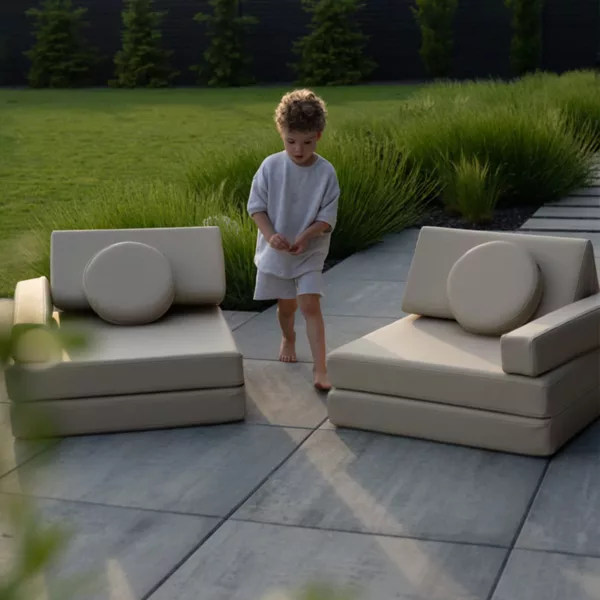 PLAY SOFA LEATHER / Grey - Image 3