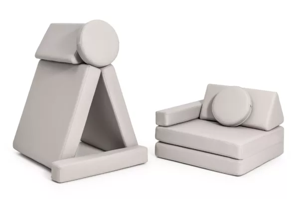 PLAY SOFA LEATHER / Grey - Image 8